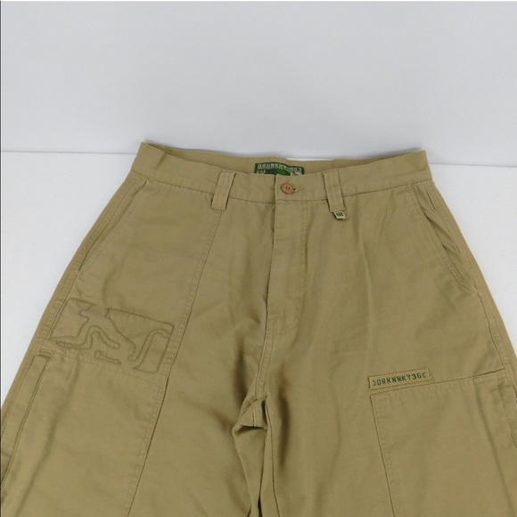 Drunknmunky Other - Drunknmunky Men's Khaki Tactical Cargo Pants size 38